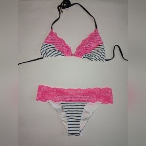 Lady Lace Beach Bunny Cheeky Bikini set